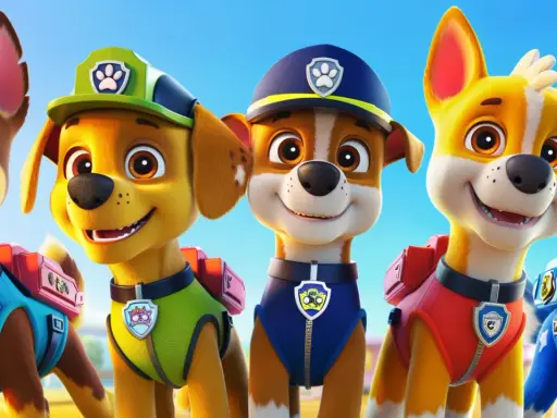 Psi Patrol: jak nazywają się bohaterowie popularnego serialu dla dzieci?